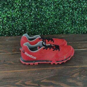 Reebok Red and Black Trail‎ Sneakers